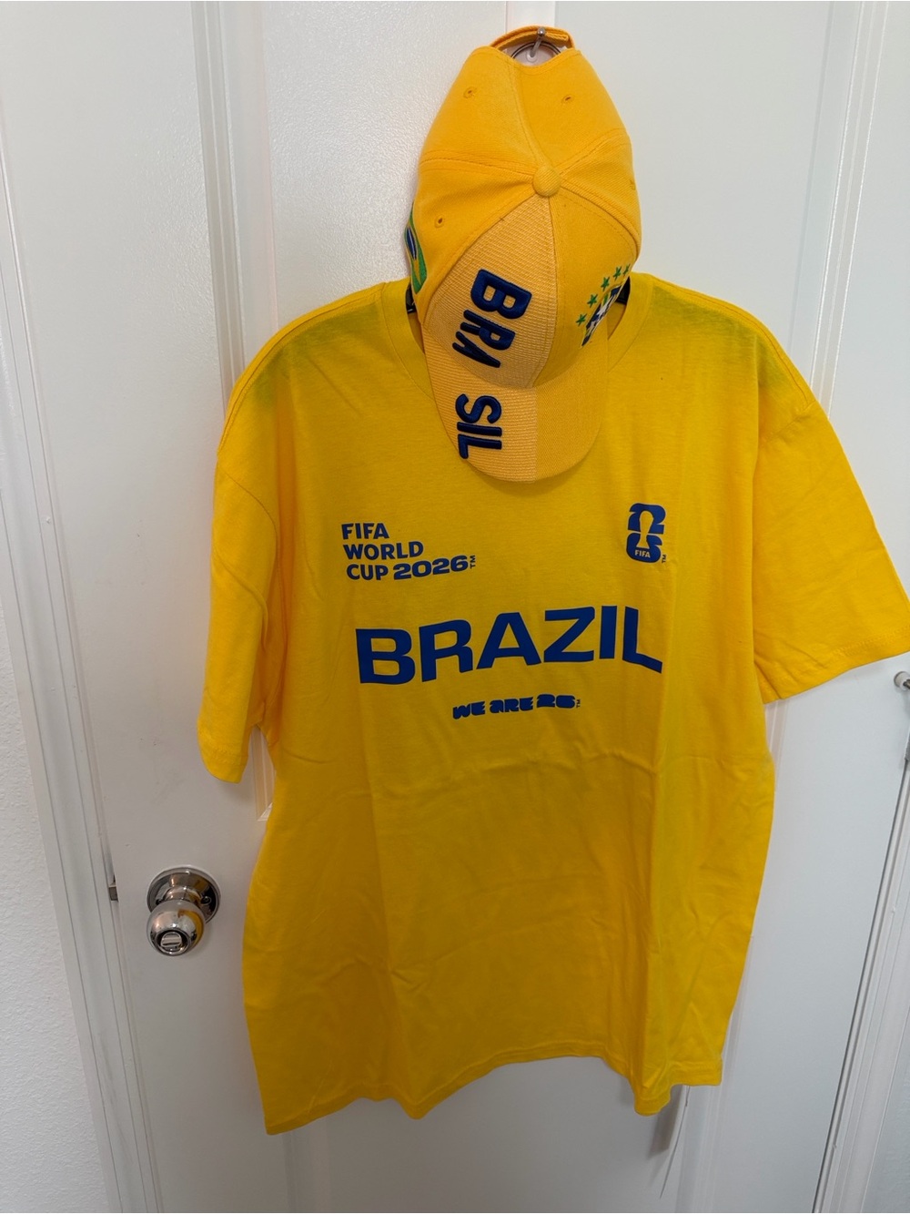 FIFA Brazil 2026 Yellow Short Sleeve Tee